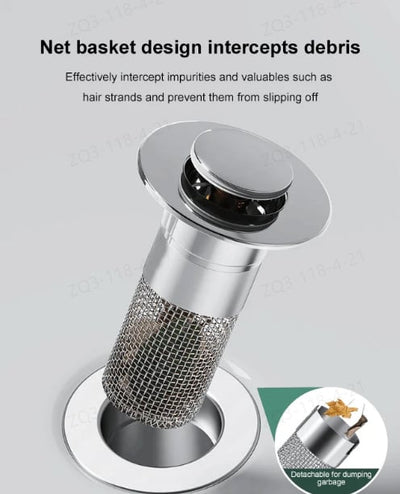 Stainless Steel Floor Drain Filter For Odor Control And Pest Prevention