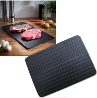 Fast Defrosting Tray Aluminum Quick Thawing Kitchen Plate