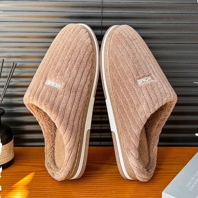 Winter Cotton Slippers Soft Warm Indoor Non Slip Comfort Footwear