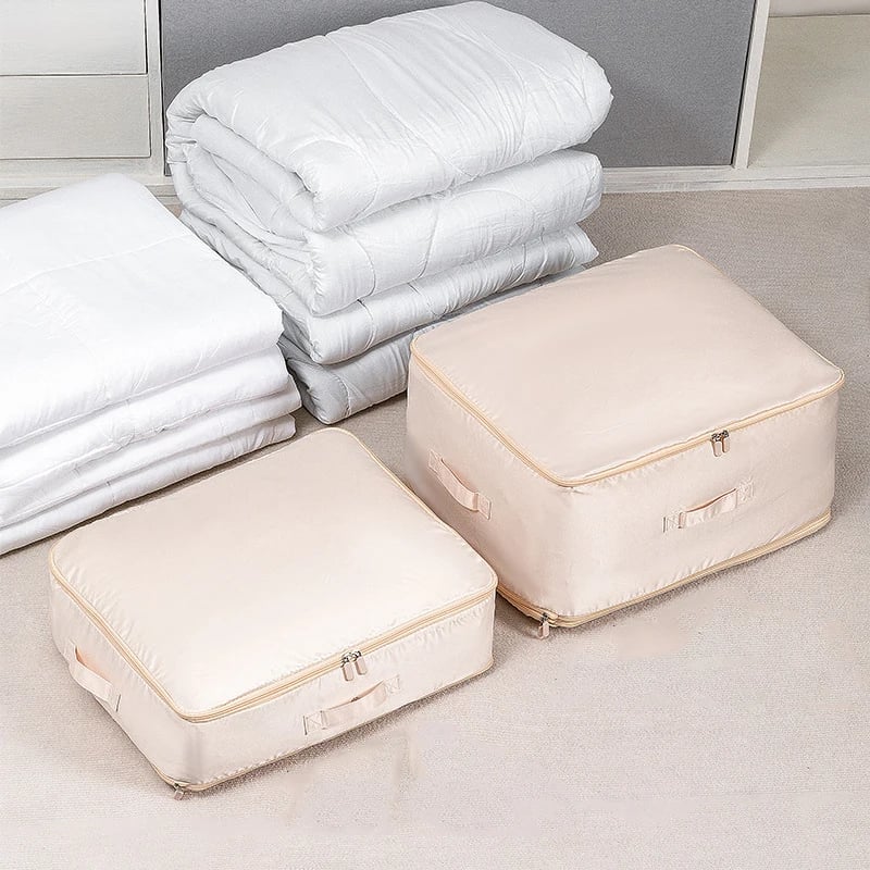 Large Capacity Compressive Duvet Storage Bag For Bedding Organization