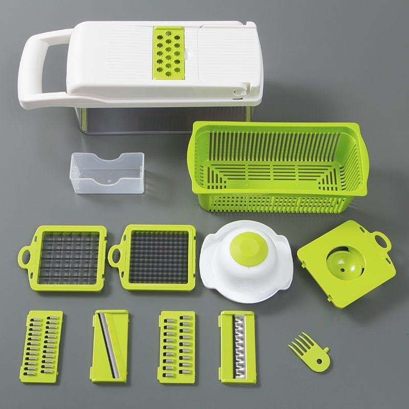 Multifunctional Vegetable Cutter For Kitchen Slicing And Dicing Fruits