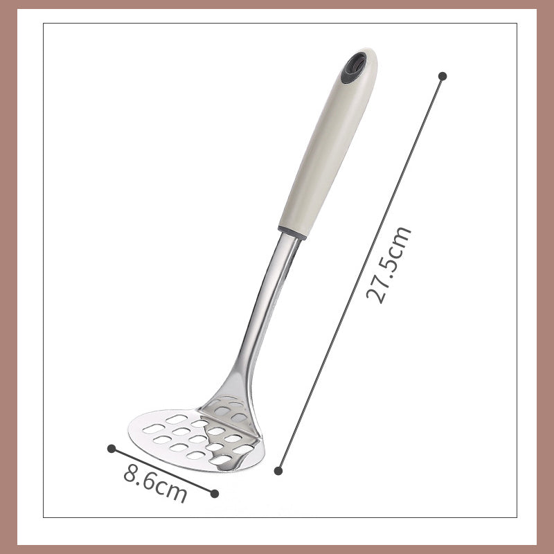 Manual Stainless Steel Masher For Effortless Food Mashing
