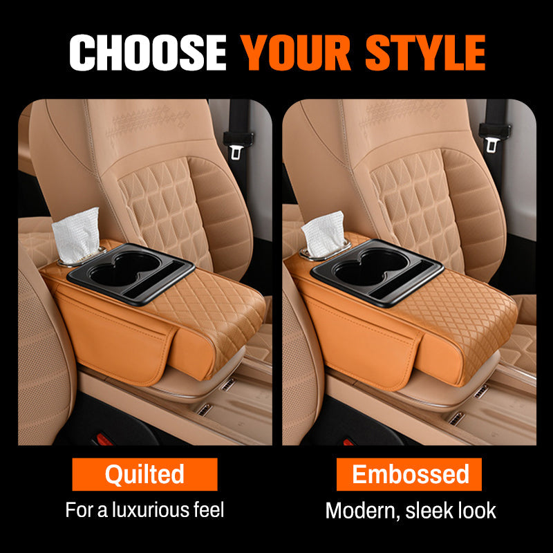 Integrated Multifunctional Car Armrest Heightening Pad For Comfort