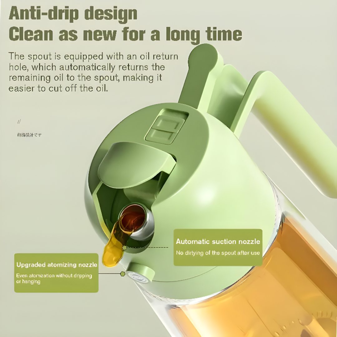Oil Sprayer Dispenser For Cooking Oil And Vinegar Spray Bottle
