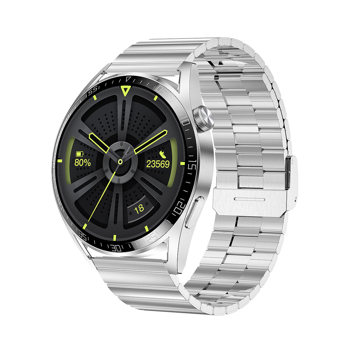 GT4PRO Smartwatch Titanium Case Sapphire Glass Waterproof Voice Assistant