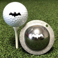 Stainless Steel Golf Ball Marker With Tin Cup Design