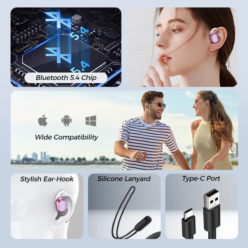 AI Voice Translation Bluetooth Earbuds Wireless Smart Language Translator