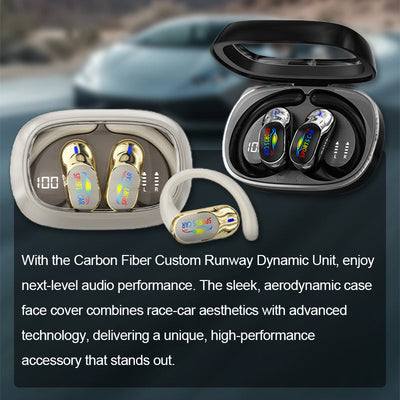 Waterproof Open Ear Earbuds With Advanced Noise Cancelling Technology