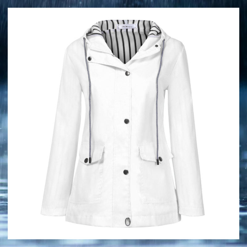Waterproof And Windproof Jacket Lightweight Outdoor Raincoat For Men Women