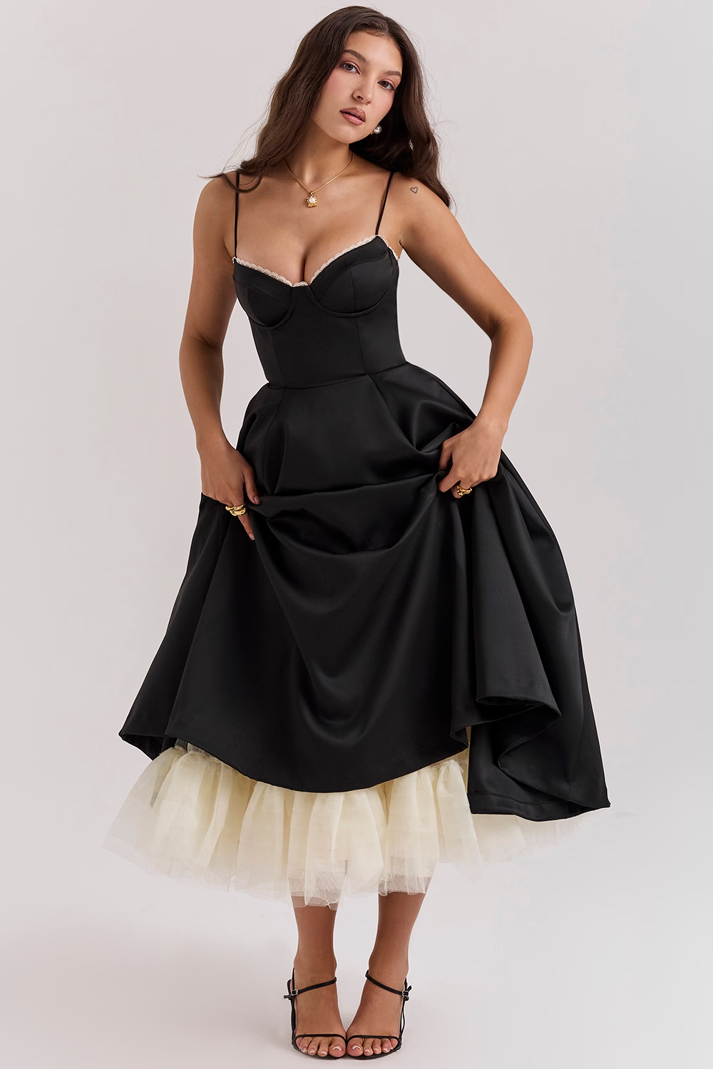 Sophie Luxury Long Dress Elegant Shaping Evening Gown
