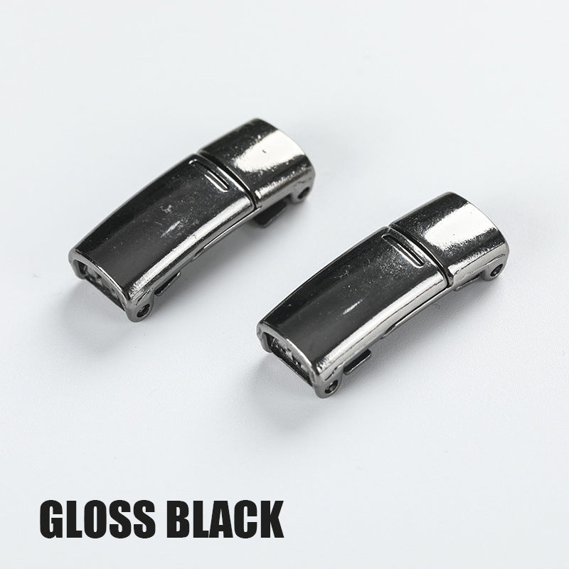 Magnetic Shoelace Buckle Metal Quick Secure Closure