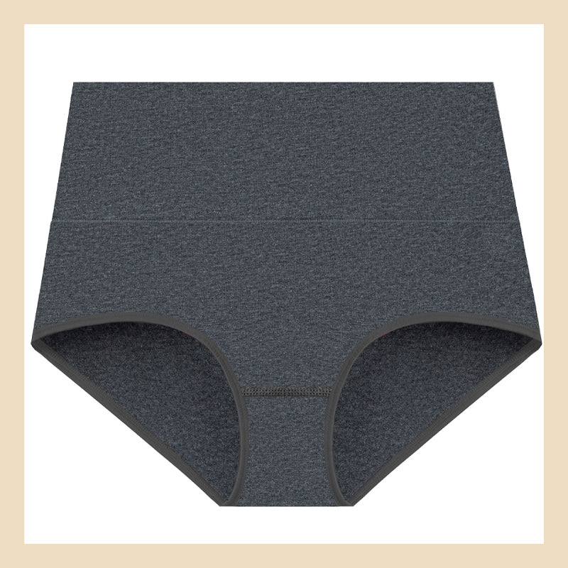 Women's High Waist Cotton Underwear Comfortable Lightweight Breathable