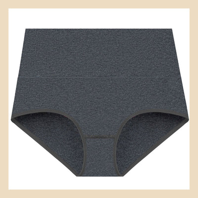 Women's High Waist Cotton Underwear Comfortable Lightweight Breathable