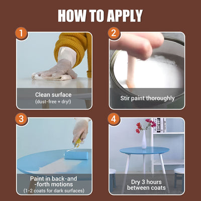 Eco-friendly Water-based Paint For Furniture Restoration And Renovation