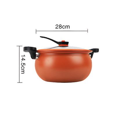 Large Capacity Micro Pressure Cooker Stone Pot For Efficient Cooking