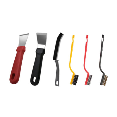Kitchen Cleaning Brush Set Six Piece Multi Purpose Scrub Brushes