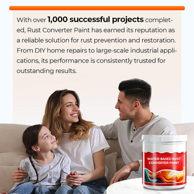 Water-based Rust Converter Paint For Metal Protection And Repair