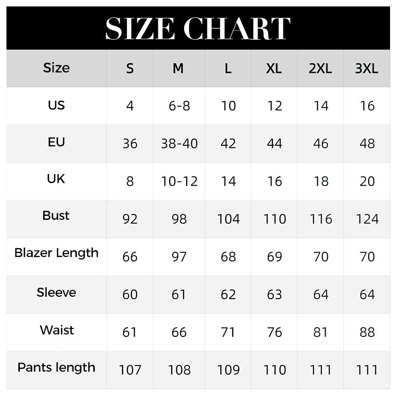 Women's Casual Suit Set Jacket And Pants Two-Piece Outfit