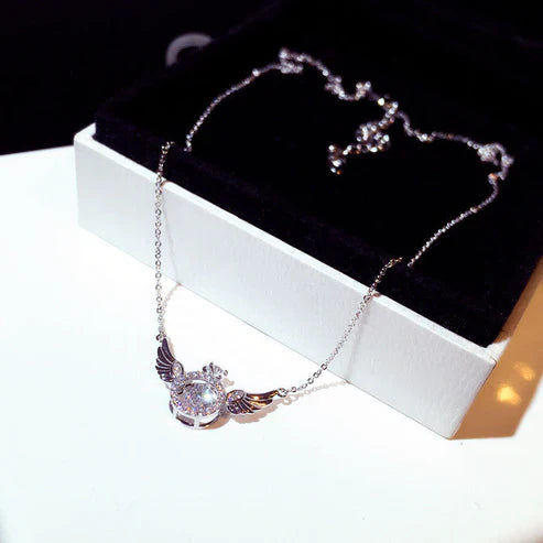 Angel Wings Necklace Elegant Pendant Jewelry For Women Gift