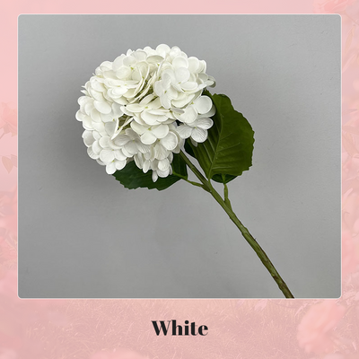 3d Hydrangea Artificial Flower Realistic Decorative Bloom