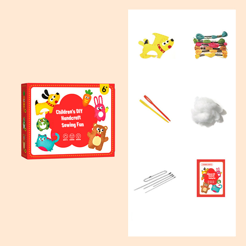 DIY Doll Sewing Kit Creative Craft Toy For Kids And Beginners
