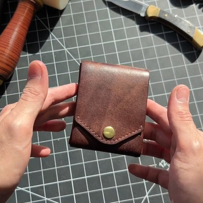 The Conan Compact Leather Wallet Slim Durable Design