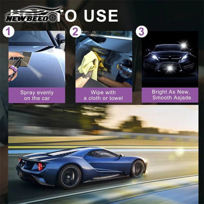 3 In 1 Car Polishing Spray Ceramic Finish And Protection