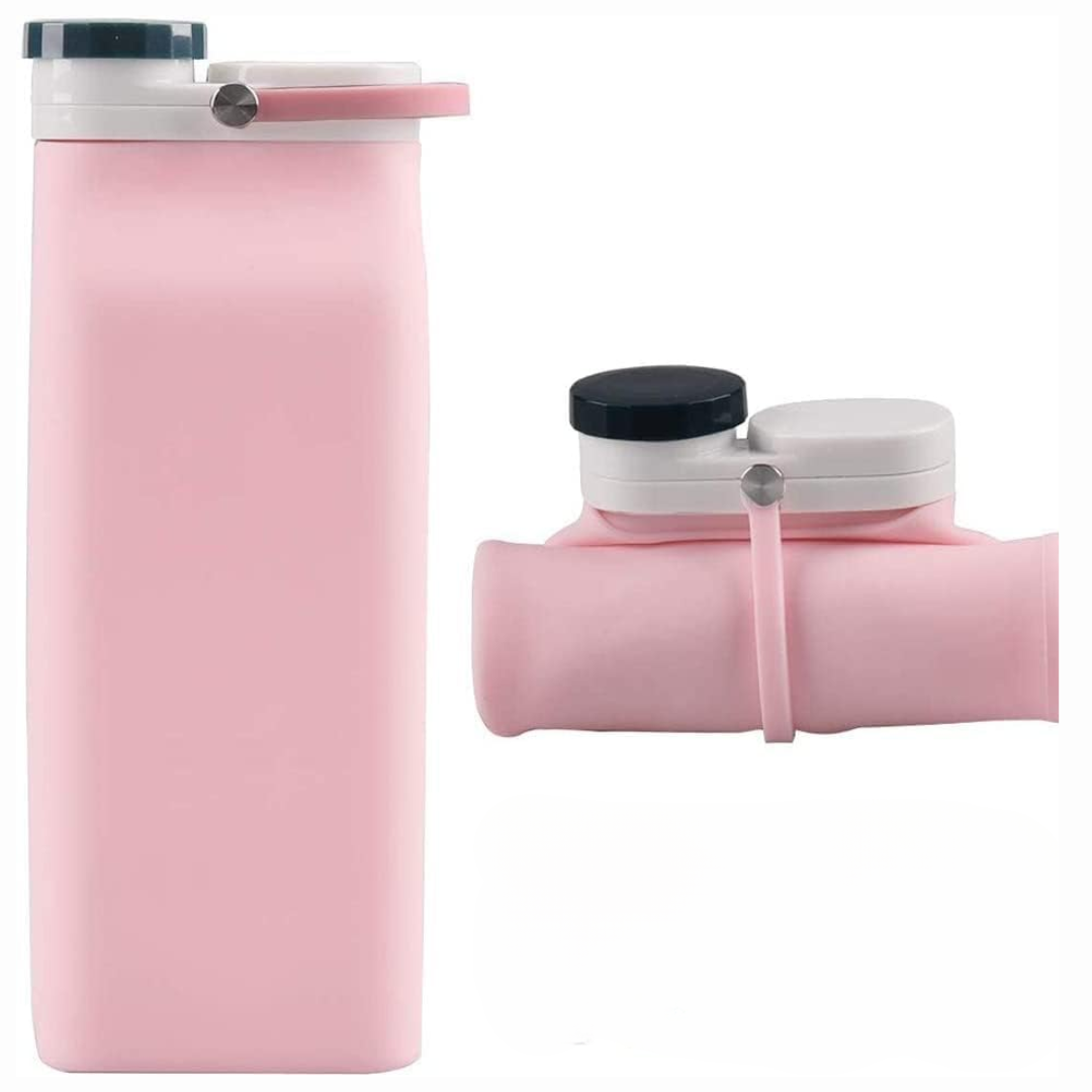 Collapsible Water Bottle Leak Proof For Travel And Outdoor Use