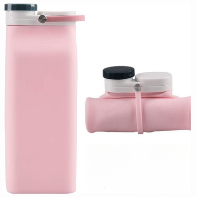Collapsible Water Bottle Leak Proof For Travel And Outdoor Use