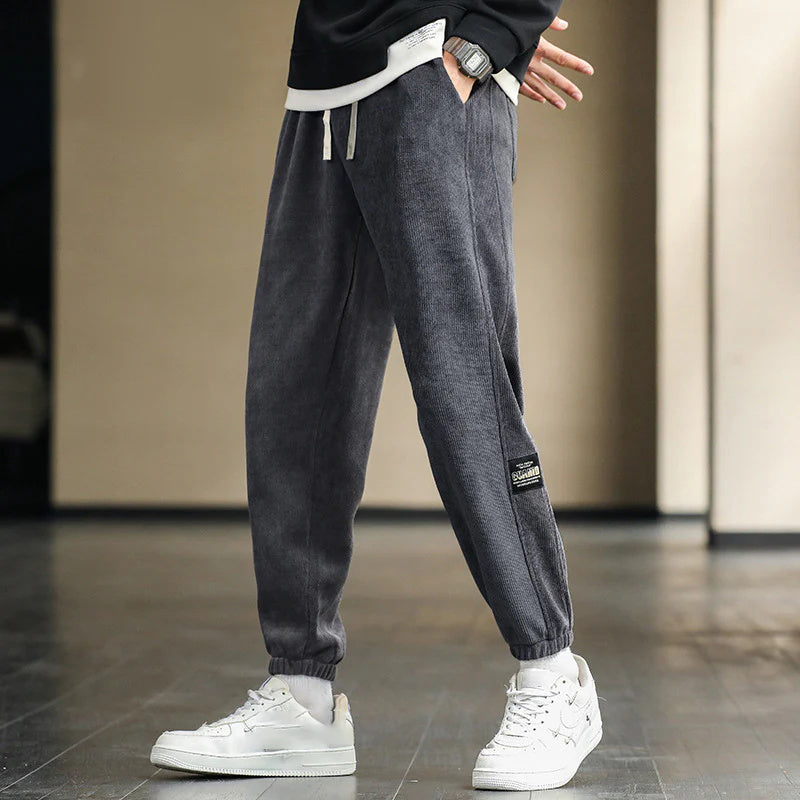 Men's Corduroy Pants Soft Casual Comfortable Trousers