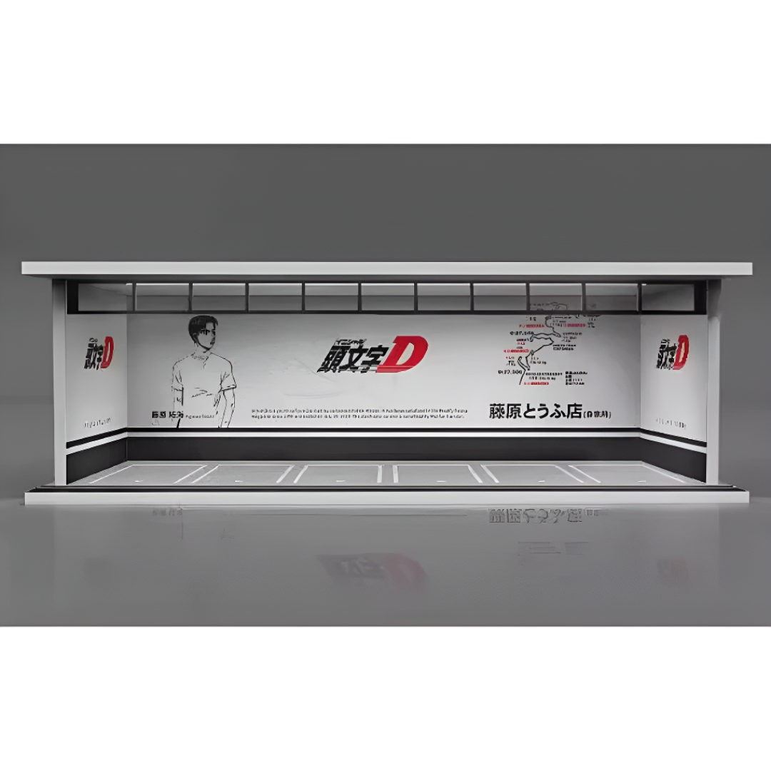 Miniature Car Garage For 1:24 1:43 And 1:64 Model Cars