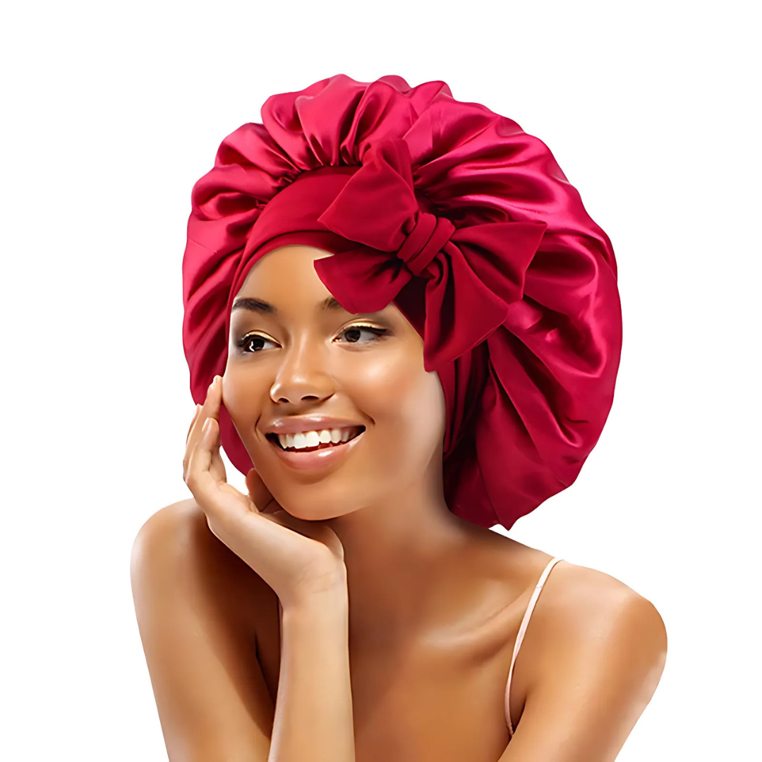 Silk Sleep Bonnet For Hair Protection And Smooth Styling
