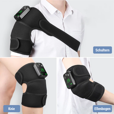 Heated Knee Massager With Vibrating Shoulder And Joint Relief