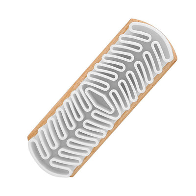 Natural Crepe Wood Brush For Suede Nubuck Leather Shoe Care