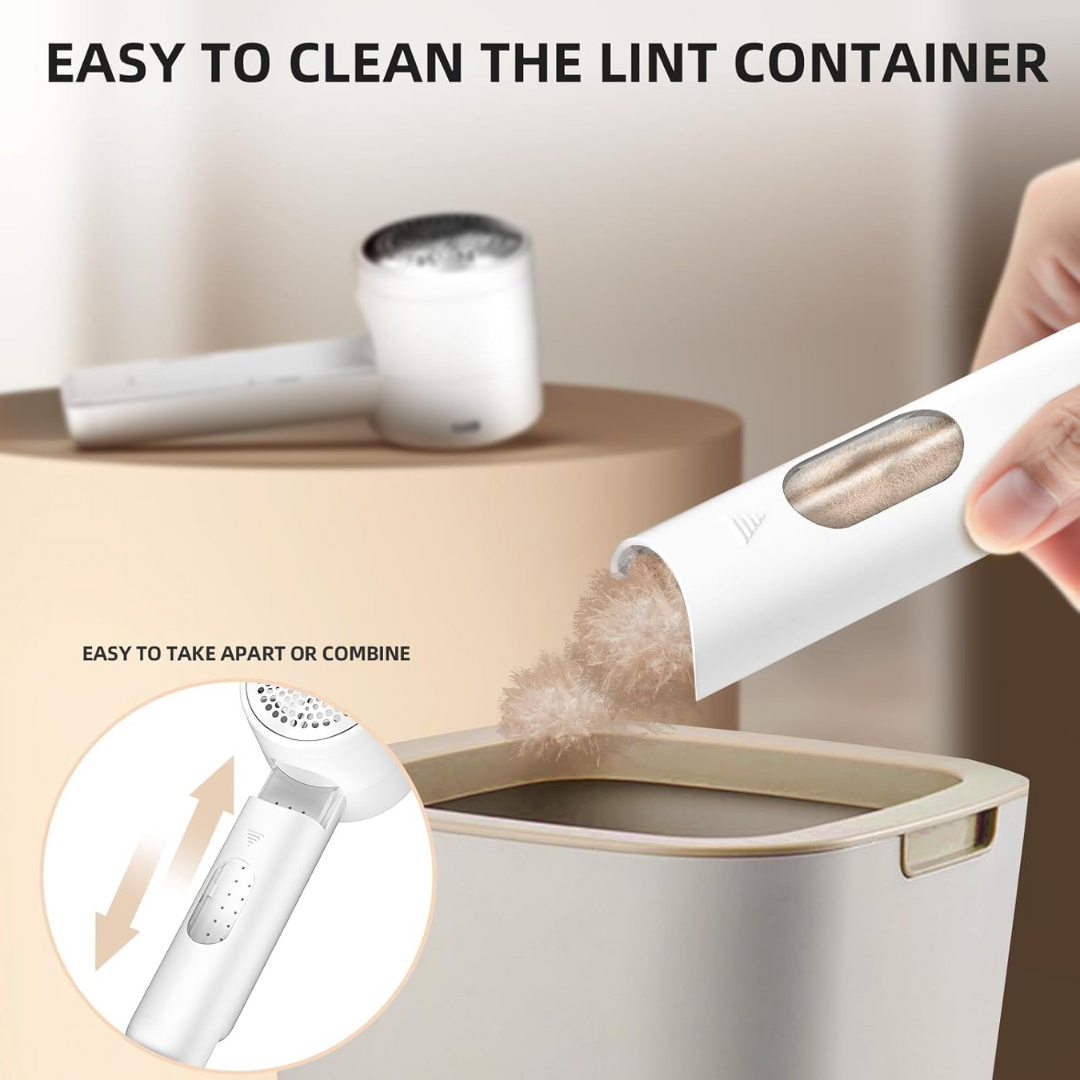 Rechargeable Lint Remover For Clothes Fabrics Easy Fabric Care