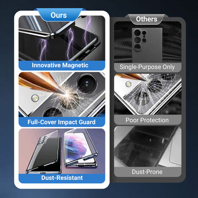 Magnetic Phone Case Full Coverage For Galaxy Series Protection