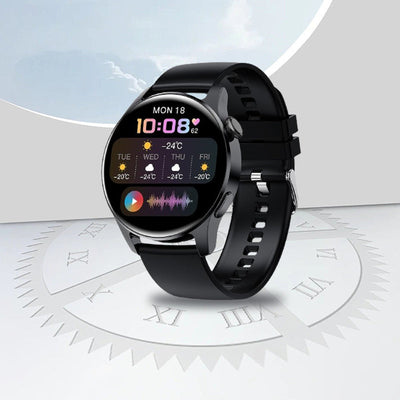 Heart Rate Blood Sugar Monitoring Watch With Bluetooth Call Function