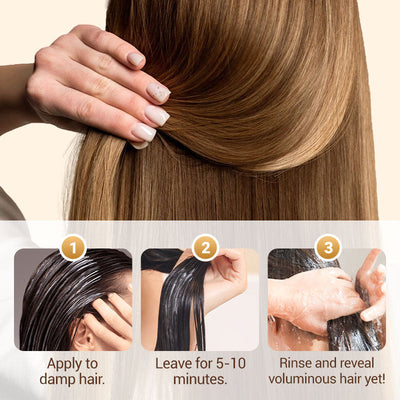 Frizz Control Repair Hydrating Hair Mask For Deep Moisture