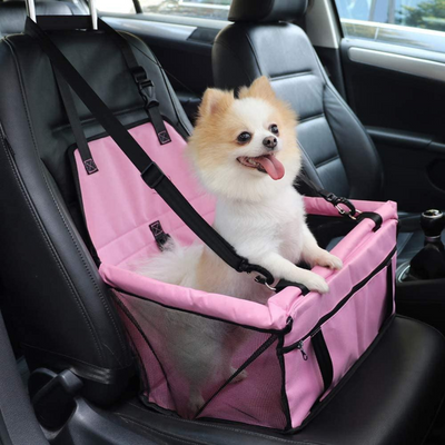 Pet Car Seat For Small Dogs And Cats Secure Travel Booster