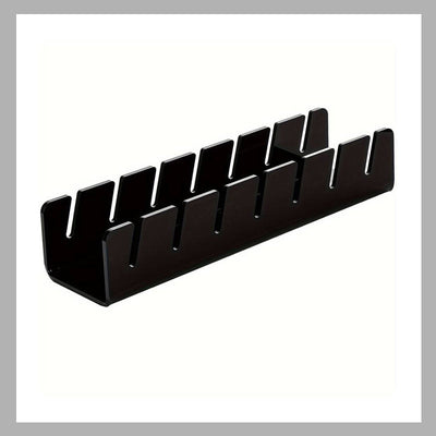 7 Compartment Acrylic Baseball Cap Display Stand Organizer Holder