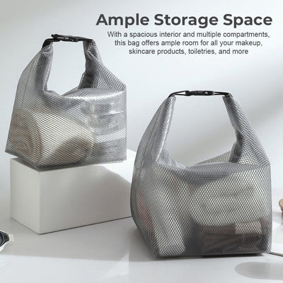 Waterproof Cosmetic Bag Dirt Resistant Travel Makeup Storage Organizer