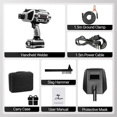 4600W Shielded Metal Arc Welder Kit Professional Welding Equipment