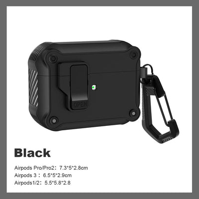 AirPods Second Generation Case Protective Mecha Headphone Set