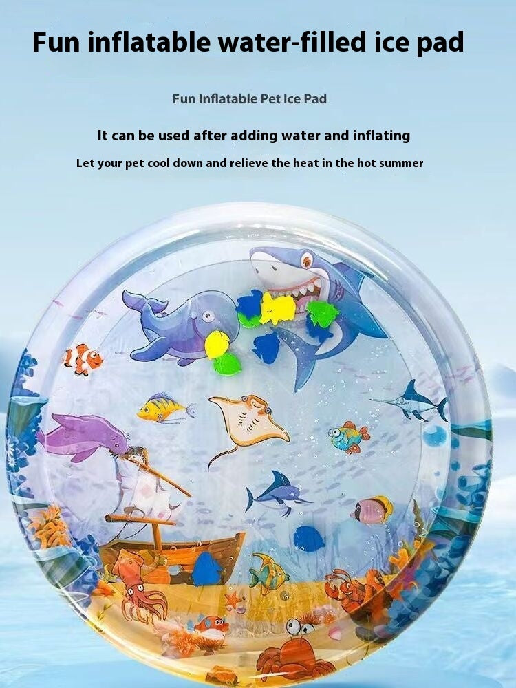 Cooling Pet Water Bed Cushion Mat For Dogs Cats Puppy Sleeping