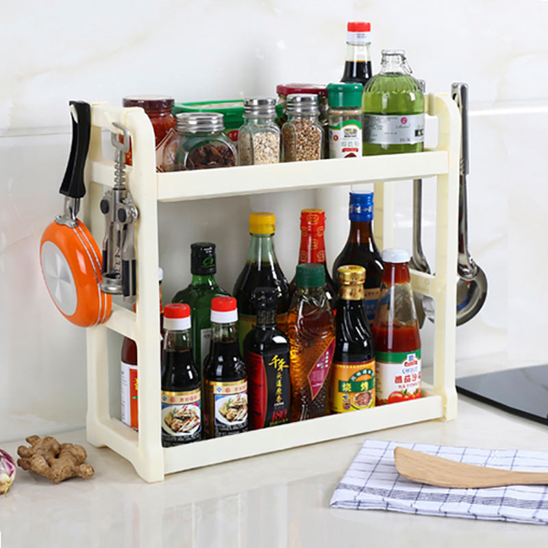 Multilayer Kitchen Storage Rack Shelving Organizer For Supplies