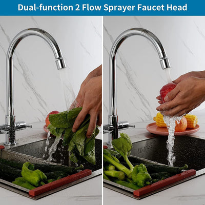 Kitchen Faucet Aerator Water Saving Flow Control Attachment