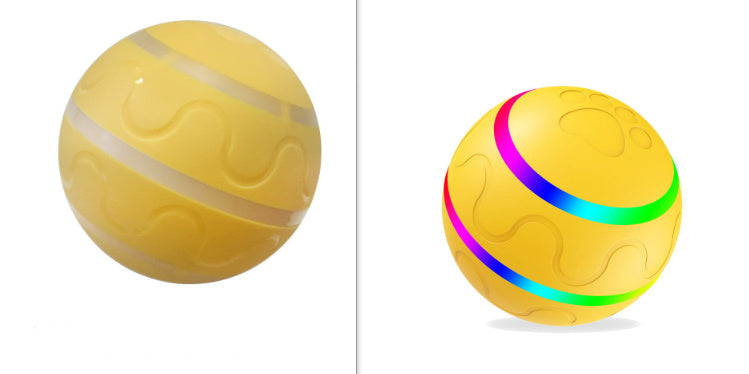 Automatic Cat Toy Ball USB Self Rotating Interactive Play Ball
