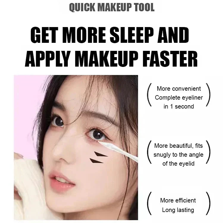 Eyebrow And Eyeliner Cream With Stamp For Precise Makeup