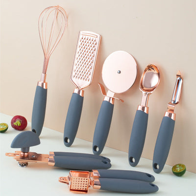 Kitchen Tool Set Copper Plated Household Peeler Gadget Set