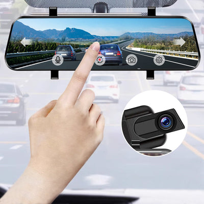 10 Inch HD Touch Screen Car Recorder With Multi-function Display